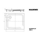 Kaldewei 447848040676 DW SUPERPLAN CLASSIC mit...