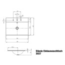 Kaldewei 907706313667 Einbau-WT SILENIO EINBAUWASCHTISCH