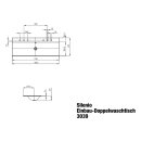 Kaldewei 907906043667 Einbau-WT SILENIO Mod.3039-D, 1200 x