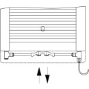 KERMI C3V101400755RXK Credo plus BH1429x33x750mm QN920,wei&szlig; soft (RAL 9016 MT),rechts