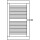 KERMI C3V101400755RXK Credo plus BH1429x33x750mm QN920,wei&szlig; soft (RAL 9016 MT),rechts