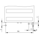 KERMI CTN1D180050JRXK Casteo -D BH1806x30x500mm,NA 500 QN750,anthracite grey,rechts