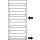 KERMI CTN1D1800605RXK Casteo -D BH1806x30x600mm,NA 500 QN878,wei&szlig; soft(RAL 9016 MT),rechts