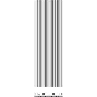 KERMI D2N101600605XXK Bryce, BH1600x600x78mm QN1836 W, weiß soft (RAL 9016 MT)