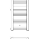 KERMI E001D0800455LXK Basic -D BH804x35x450mm, NA500 QN348,wei&szlig; soft(RAL 9016 MT),links