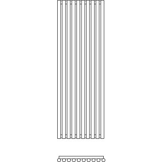 KERMI E6N1V0350485XXK Pio 350x480x46 mm,einlagig QN210W,weiß soft (RAL9016 MT),ANB12