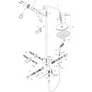 Hansgrohe 27223000 Showerpipe Croma 220 f&uuml;r Wanne