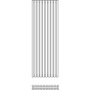 KERMI E6N2V0352002XXK Pio,350x2000x64 mm QN=1265 W,zweilagig,RAL9016,ANB12