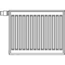 KERMI FTV220600901L1K x2 Profil-V Typ22 BH600x100x900mm QN1499, wei&szlig;, 10bar, Vent. li, m.Abd.