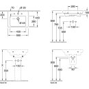 Villeroy &amp; Boch 71135501 Waschbecken Subway 2.0...