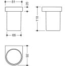 HEWI Glasbecher mit Halter