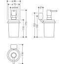 HEWI Seifen- oder Desinfektionsmittelspender mit Halter