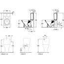 Villeroy &amp; Boch 56610101 Tiefsp&uuml;l-WCKombi O.novo 360x650x400mm