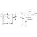 Villeroy &amp; Boch 7113KG01 WT Subway 2.0 650x470mm...