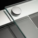 HSK K2.32-99-560 K2 Schiebet&uuml;r Eckeinstieg 4-teilig Eckl&ouml;sung Sonderma&szlig; bis 1200x2000mm Rahmenlos Carr&eacute; Edelglas-Beschichtungeschichtung