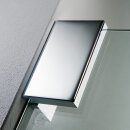 HSK K2.32-99-16K2 Schiebet&uuml;r Eckeinstieg 4-teilig Eckl&ouml;sung Sonderma&szlig; bis 1200x2000mm Rahmenlos Linea 02 Edelglas-Beschichtungeschichtung