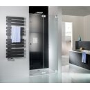 HSK K2.06-99-52 K2 Drehfaltt&uuml;r Nische Pendelbar Sonderma&szlig; bis 1000x2000mm Rahmenlos Grauglas