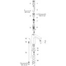 Hansgrohe 39031000 Waschtischmischer Axor Citterio 180mm