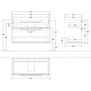 Villeroy &amp; Boch A91510FP WT-Unterschrank