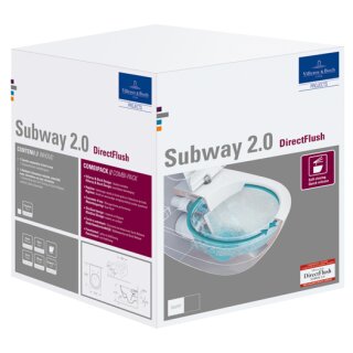 Villeroy & Boch 5614R201 Combi-Pack Subway 2.0 370x560x365mm