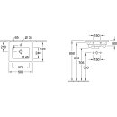 Villeroy &amp; Boch 41245001 Handwaschbecken Venticello...