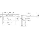 Villeroy &amp; Boch 4134L3R1 Schrankwaschtisch