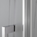 HSK 17988100-41-520 Atelier Plan Seitenwand zur Drehfaltt&uuml;r 1000x2000mm Chromoptik Grauglas Edelglasbeschichtung