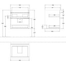 Villeroy &amp; Boch A92401FP WT-Unterschrank