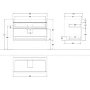 Villeroy &amp; Boch A92601DH WT-Unterschrank