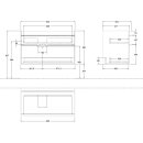 Villeroy &amp; Boch A92701DH WTUS Venticello A92701 953x590x502mm