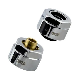 HSK Klemmverschraubung für Kupfer-Rohre 2Stk.