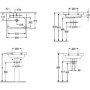 Villeroy &amp; Boch 41886001 Waschbecken Architectura 600x470mm