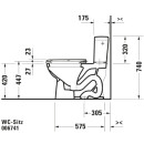 Duravit 0067410000 WC-Sitz D-Code ohne Absenkautomatik