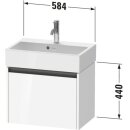 Duravit K25073055550000 Ketho2 WTU WH Cp 584x390x440 Az 1 Ei