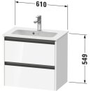 Duravit K25255055550000 Ketho2 WTU WH Cp 610x390x549 Ei