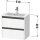 Duravit K25255055550000 Ketho2 WTU WH Cp 610x390x549 Ei