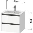 Duravit K25262055550000 Ketho2 WTU WH 610x480x550 Ei