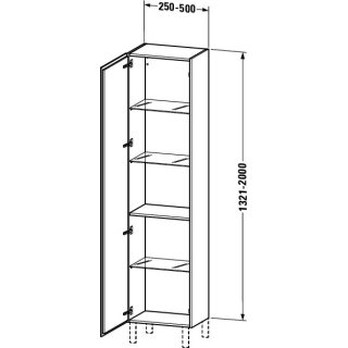 Duravit LC1191R5555 LC HS 250500x200363x13212000 Ei