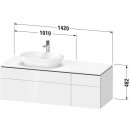 Duravit LC4877055550000 LC KWTU WH 1420x550x482 Az 2 Ei...