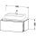 Duravit LC580305555 LC KWTU WH Cp 920x477x400 Az 1 Front: