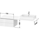 Duravit LC585905555 LC Unterschrank f Kons 720x547x400 Ei