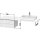 Duravit LC585905555 LC Unterschrank f Kons 720x547x400 Ei