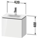 Duravit LC6133L5555 LC WTU WH 440x311x400 Ei Marmoriert