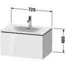 Duravit LC613605555 LC WTU WH 720x481x400 Az 1 Ei