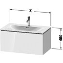 Duravit LC613705555 LC WTU WH 820x481x400 Az 1 Ei