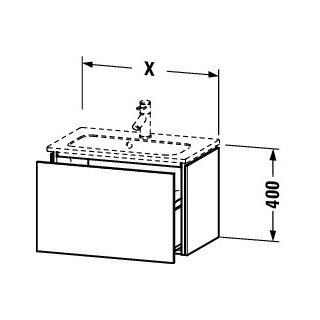 Duravit LC615605555 LC WTU WH Cp 620x391x400 Az 1 Ei