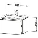 Duravit LC615605555 LC WTU WH Cp 620x391x400 Az 1 Ei