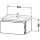 Duravit LC616505555 LC WTU WH 820x469x408 Az 1 Ei