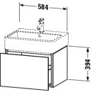 Duravit LC617505555 LC WTU WH 584x459x394 Az 1 Ei