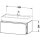 Duravit LC617805555 LC WTU WH 984x459x394 Az 1 Ei